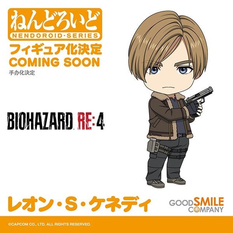 Представлена нендороид-фигурка Леона С. Кеннеди из Resident Evil 4