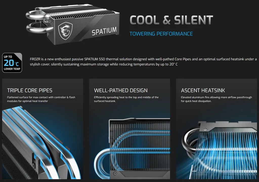 Spatium m570. Spatium m570 pro frozr.