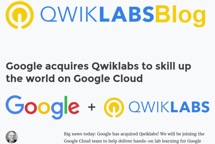Google поглотила Qwiklabs