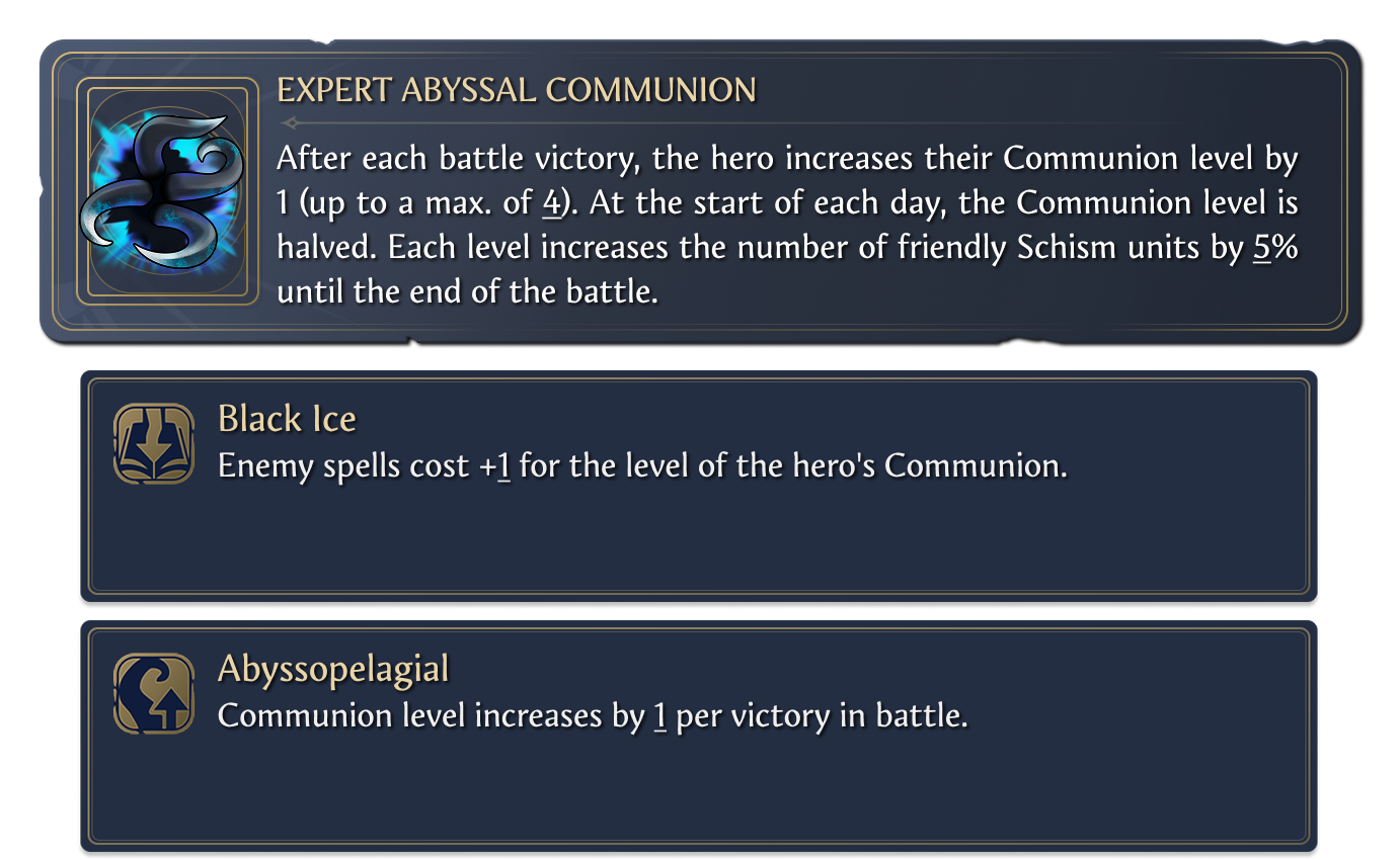 Новые подробности о фракции Раскол в Heroes Olden Era