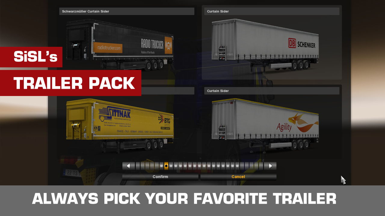 Sisl pack. Sisl trailer pack. ets 2 v1.38 сисл мега пак. сисл.