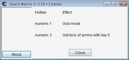 Warhammer 40.000 &#8211; Space Marine: Trainer (+2) [1.0.54] {Geri}