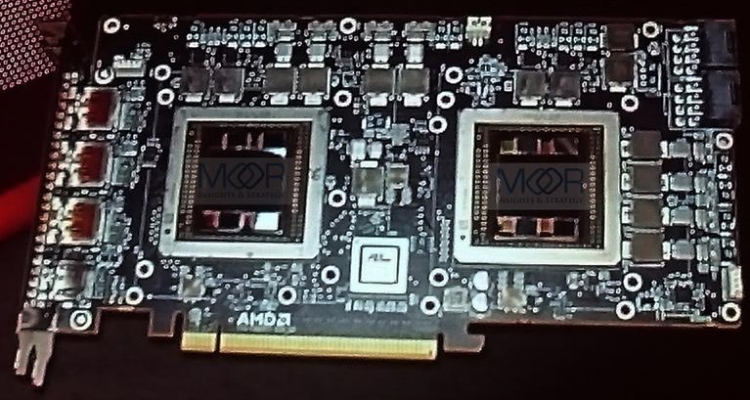 AMD Radeon R9 Fury X2. Фото Moor Insights & Strategy