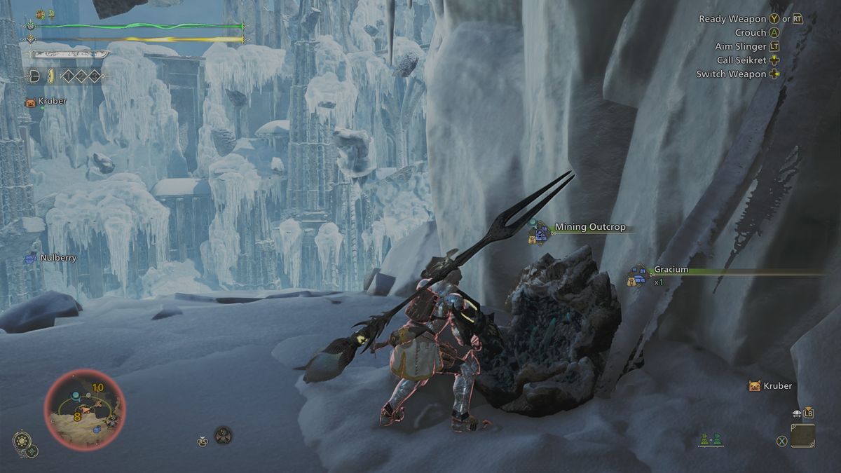 Как найти Грациум - руду для прокачки оружия в Monster Hunter Wilds