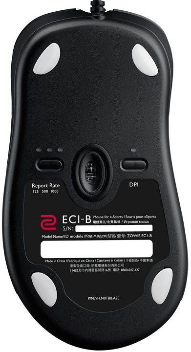 Игровые мыши BenQ Zowie EC1-B и EC2-B получили сенсор PixArt PMW3360