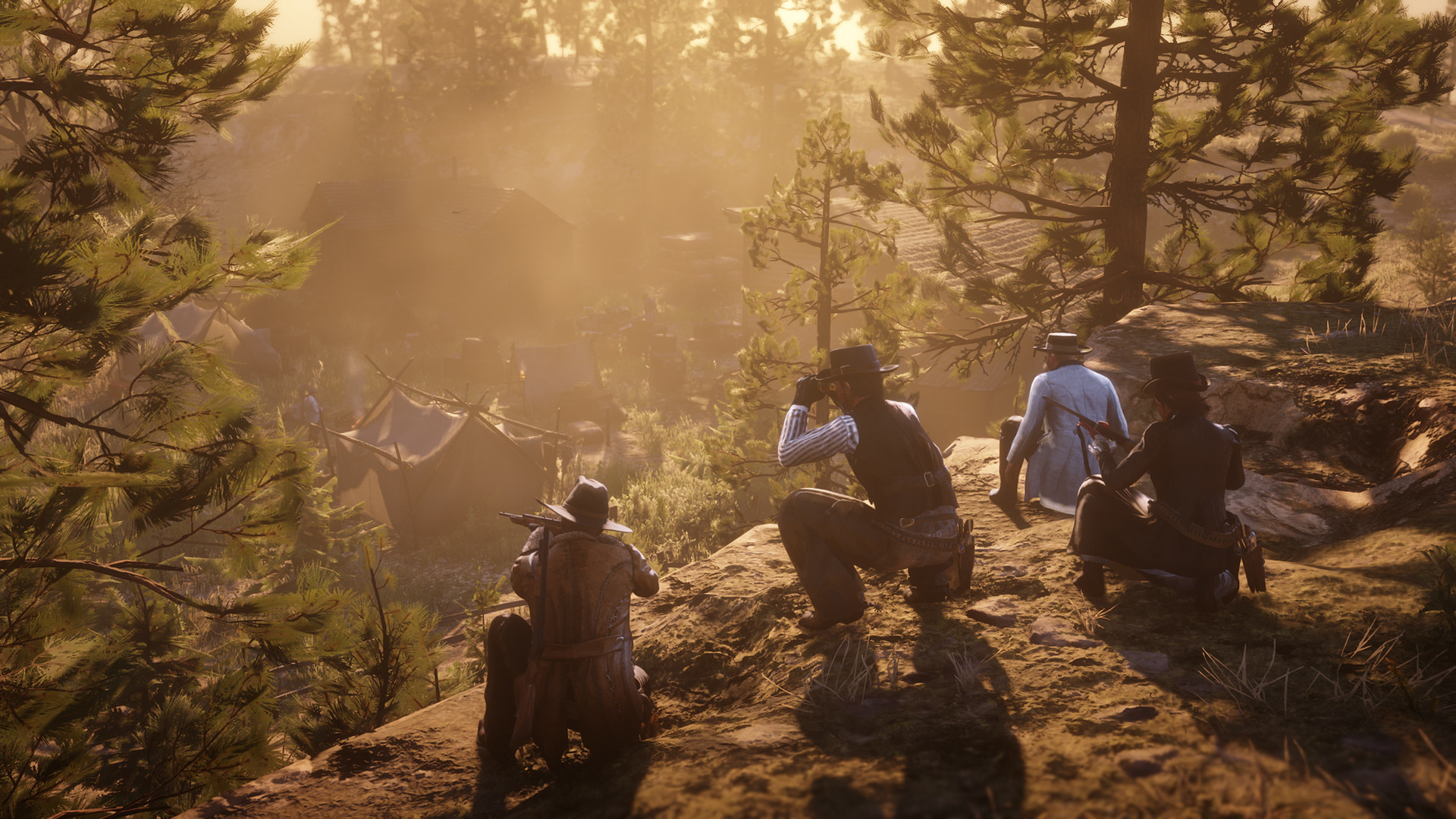 Обновление для Red Dead Redemption 2 поправило в игре графику