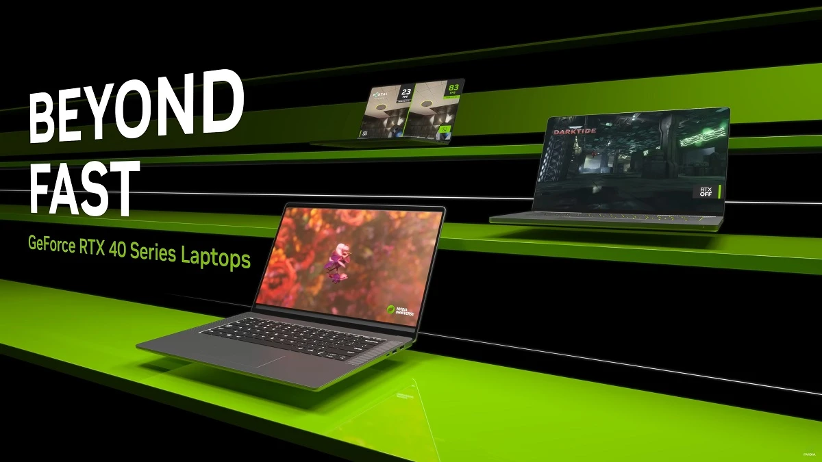 NVIDIA GeForce RTX 4090 для ноутбуков показала внушительную мощность на ...