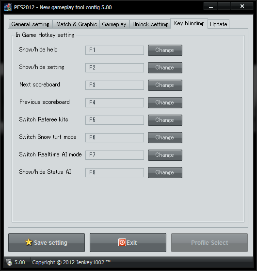 Bltools. Pes 2012 все режимы. jenkey1002. bltools v1.8.