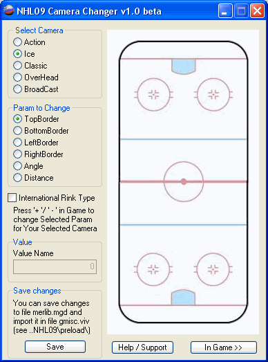 NHL 09: Hint (Widescreen Support)