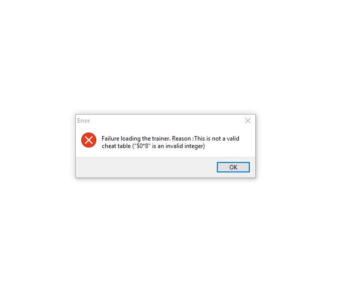 File loading failure. File loading failure