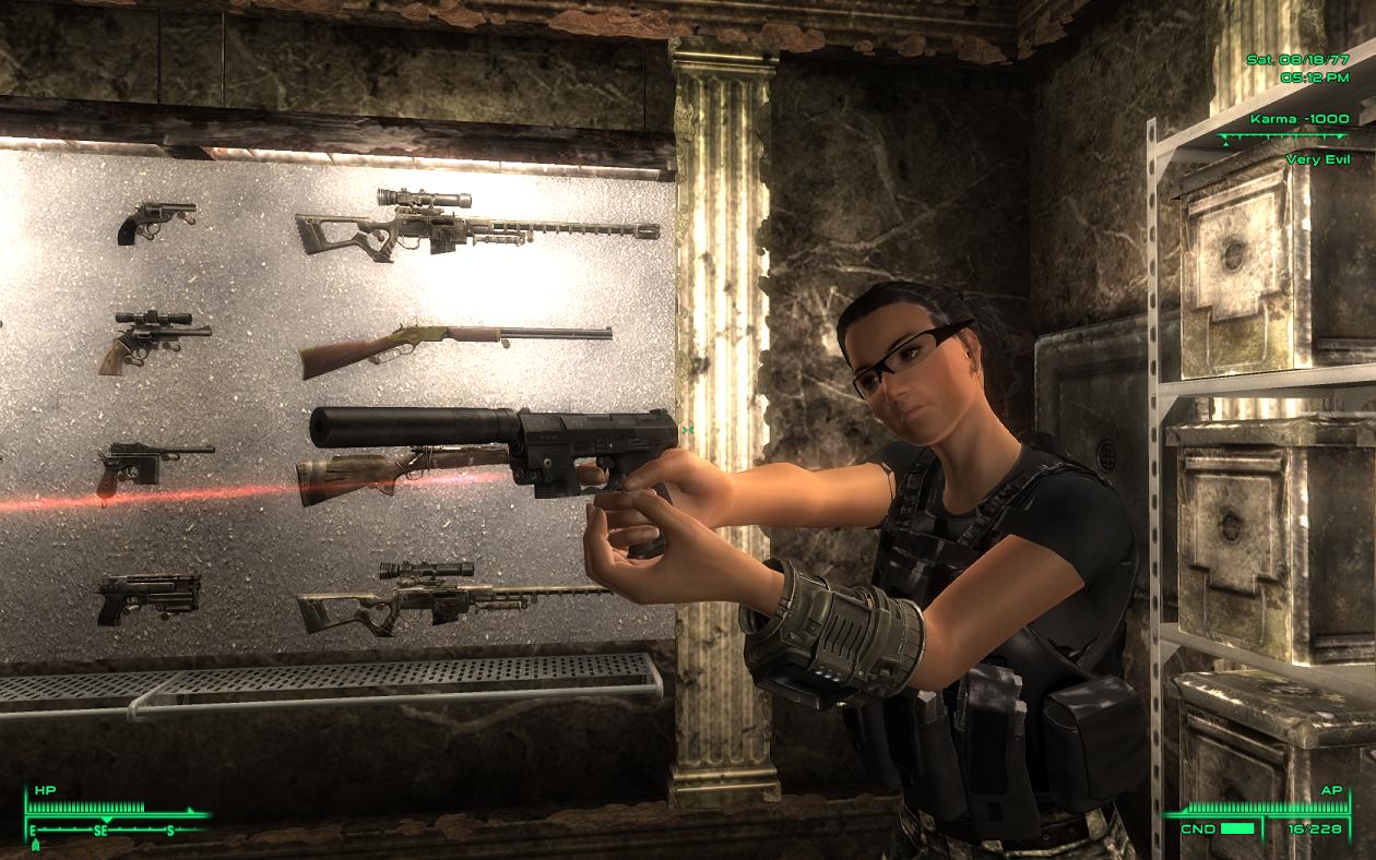 Скачать Fallout 3 "Walther P99 v2_0" - Геймплей