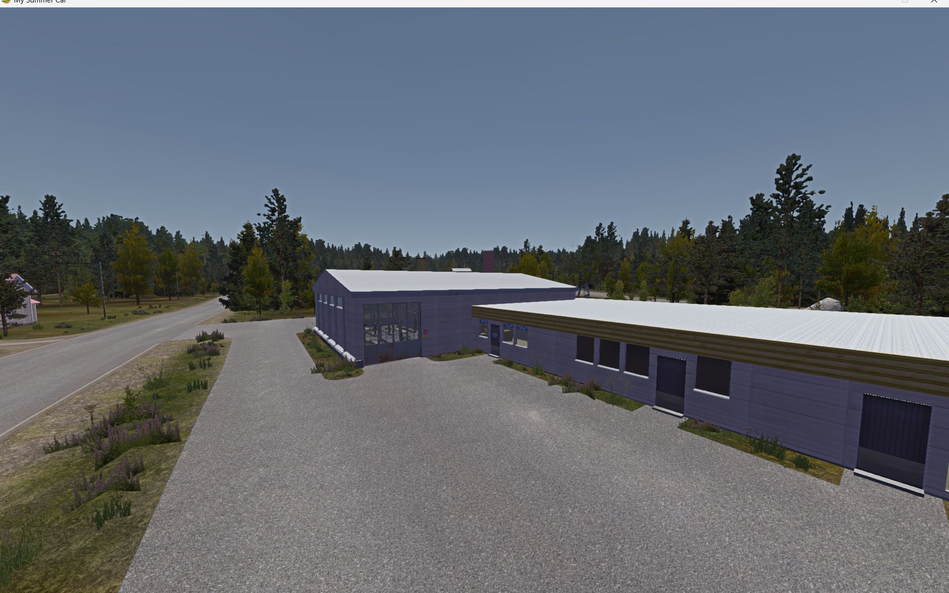 Также есть немного у заброшенного завода.