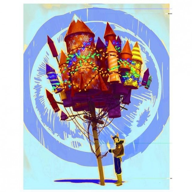 С новым годом обезьянки!