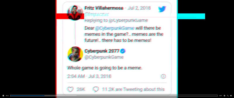 CDPR в 2018-м году: Вся игра станет мемом.