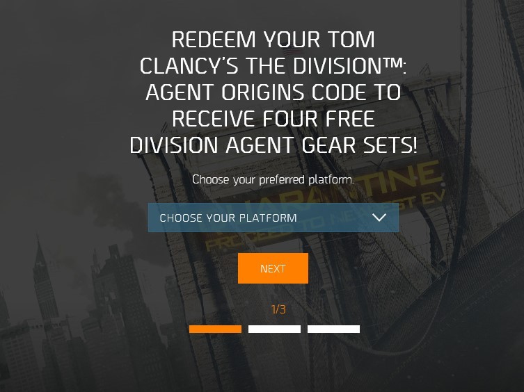 Бесплатные наборы снаряжения для The Division Division, dlc, ключи, халява, uplay, Игры, ubisoft