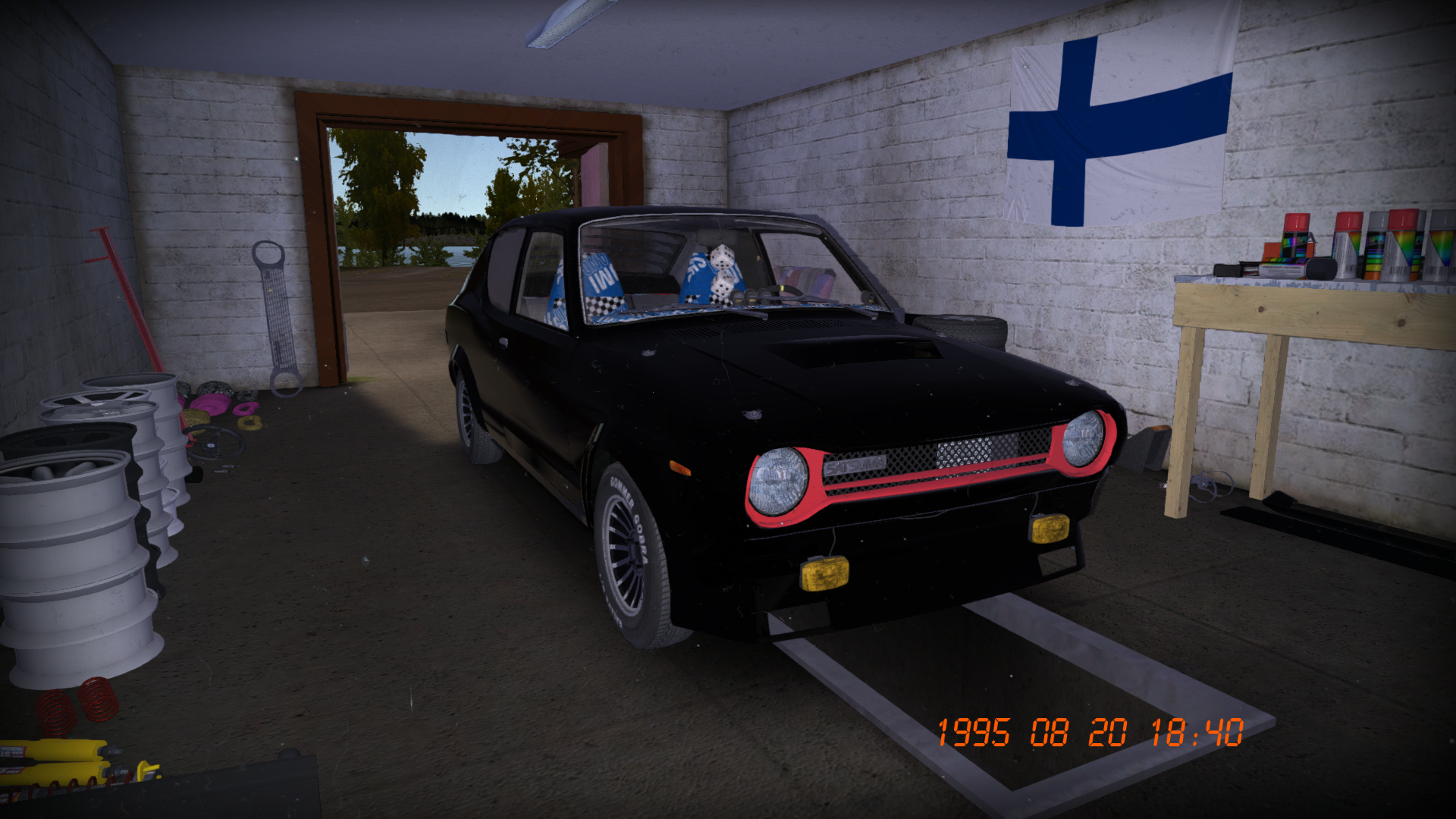 My Summer Car "Сохранение - Сатсума, 180км/ч, сюжет не тронут"
