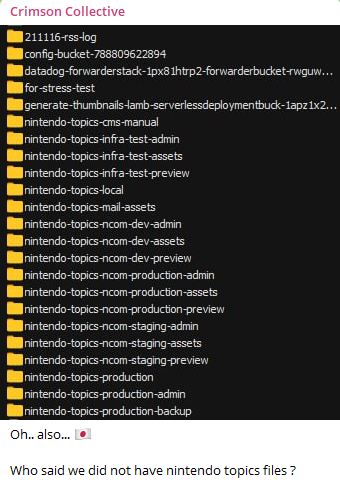 Похоже, группе хакеров Crimson Collective удалось взломать Nintendo