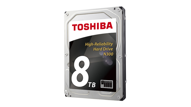 Toshiba представила новый жесткий диск объемом 8 ТБ