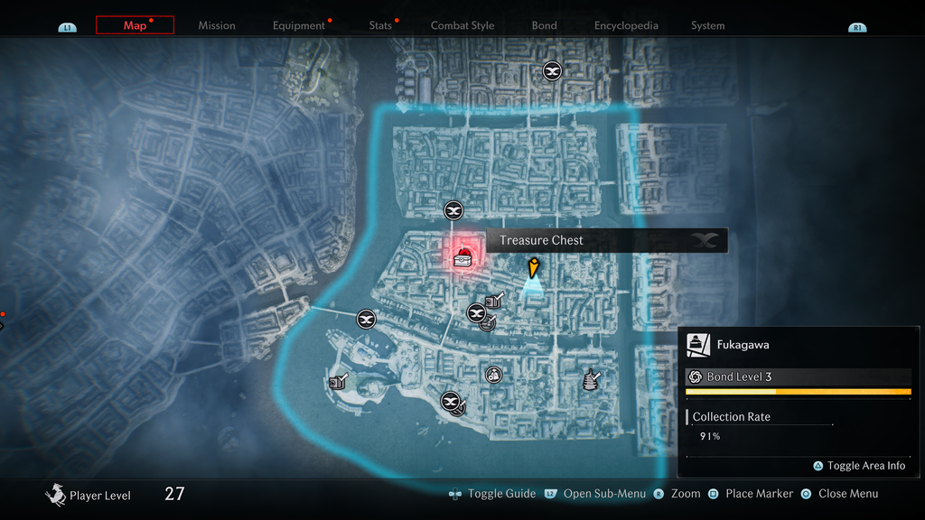 Тайники в Rise of the Ronin: все сундуки с сокровищами в Эдо