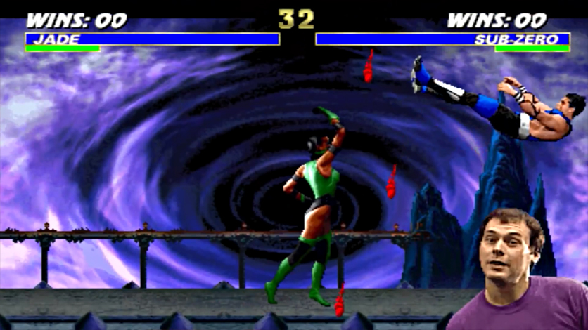 Чувак из мортал комбат в углу. Мортал комбат вылетает. Мортал комбат вылетает. Саб зиро и скорпион фаталити. Мортал комбат сбоку.