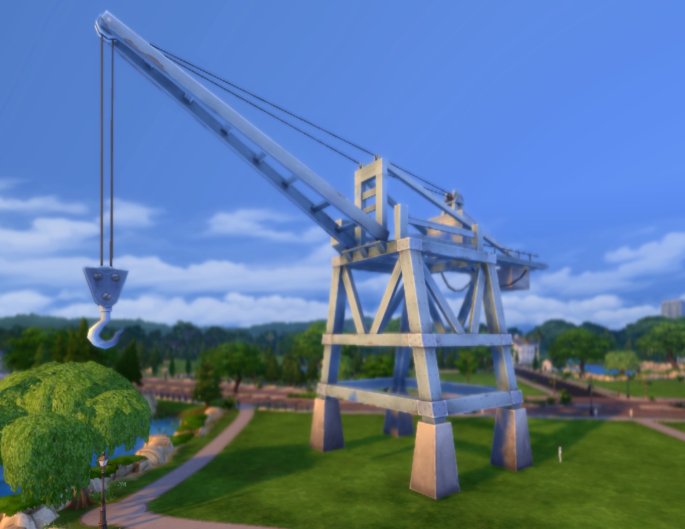 Скачать The Sims 4 "Покупаемые городские объекты" - Геймплей