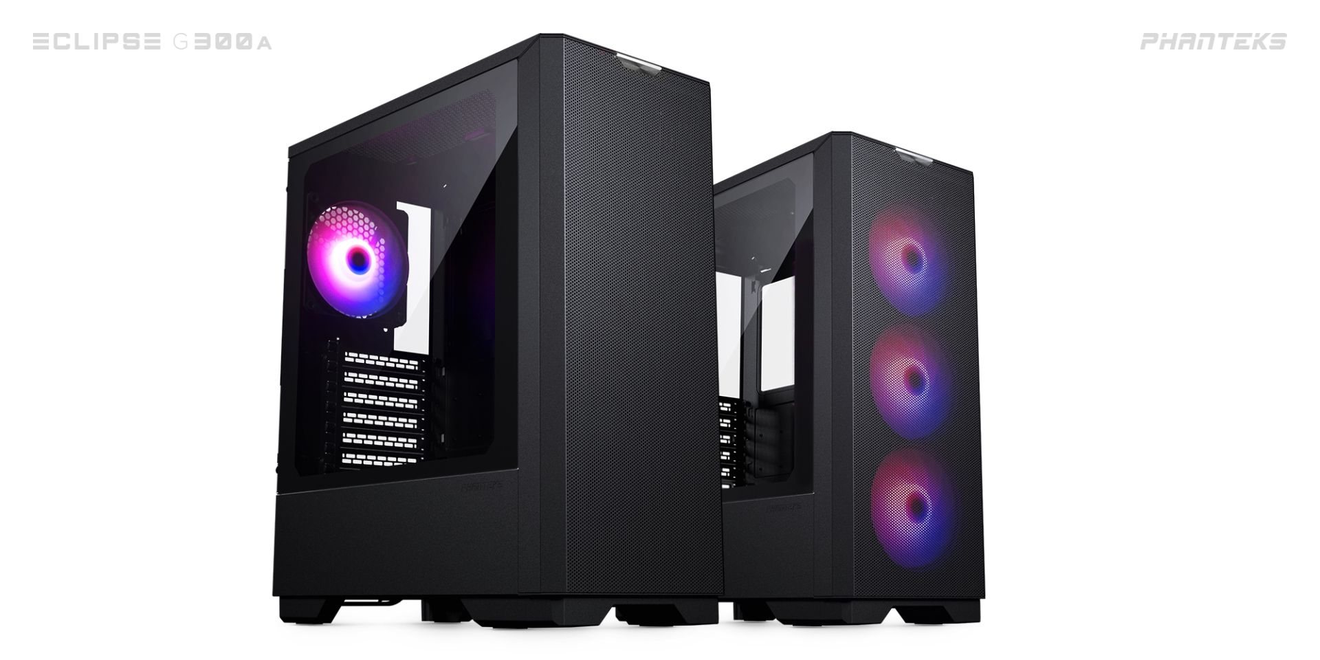 Phanteks Eclipse G300A - новые компактные корпуса ATX