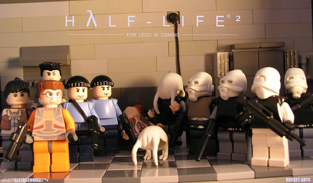 Герои Half-Life в виде фигурок Lego