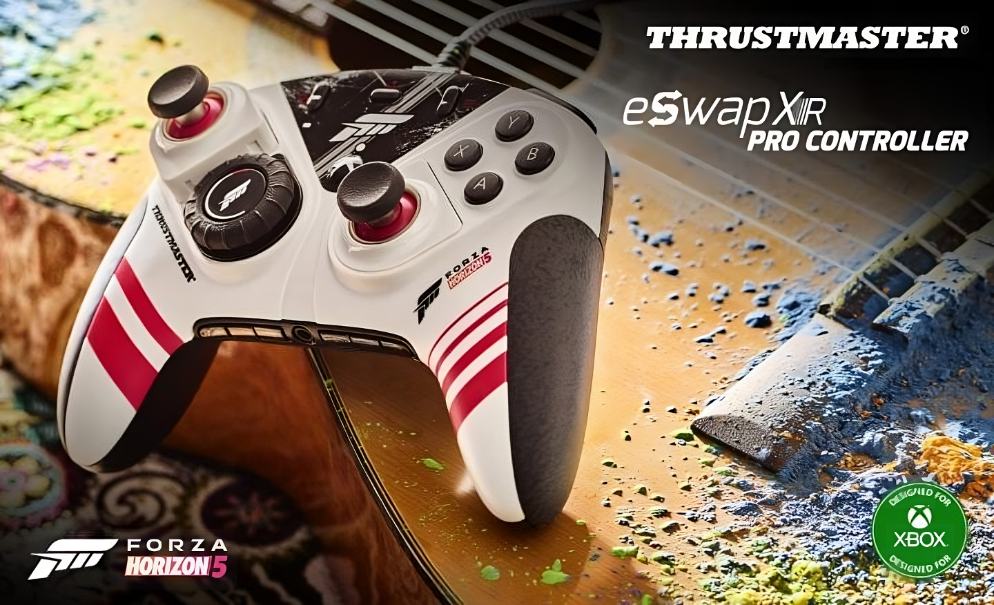 Компания Thrustmaster представила новый геймпад для гонок