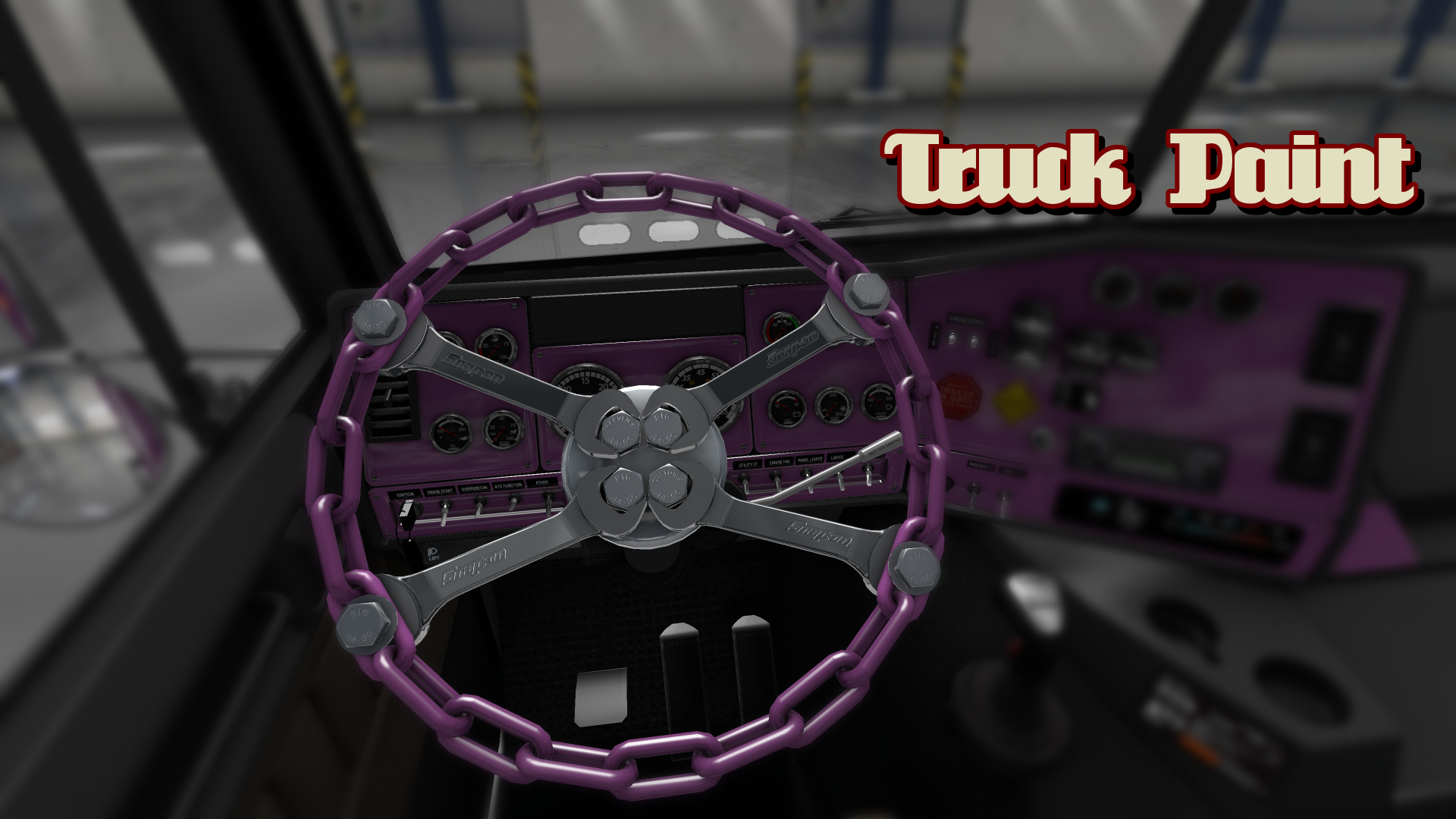Скачать Euro Truck Simulator 2 "Новый руль-цепь для грузовиков" [1.45 ...