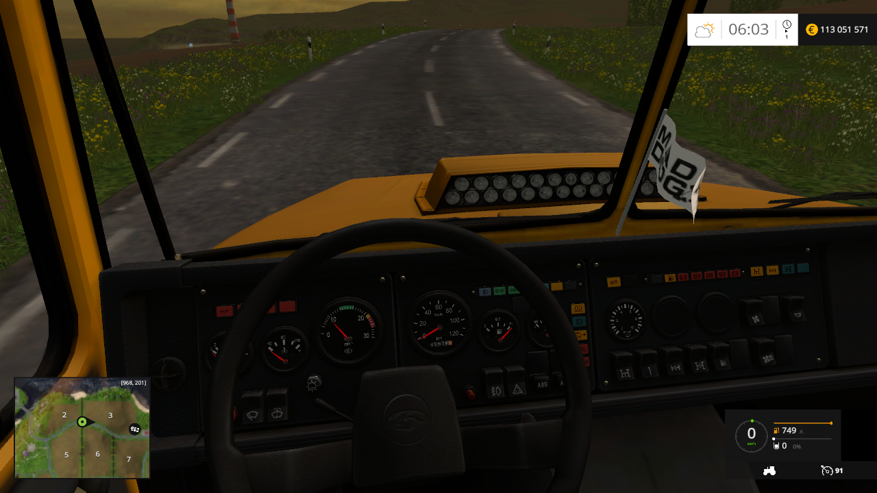 Скачать Farming Simulator 15 "KрАЗ 64431 V 1.0" - Геймплей
