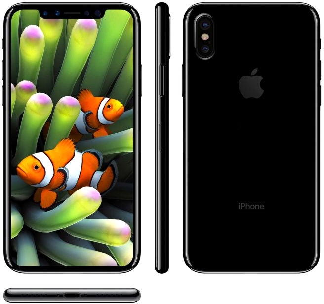Ожидаемый дизайн iPhone 8