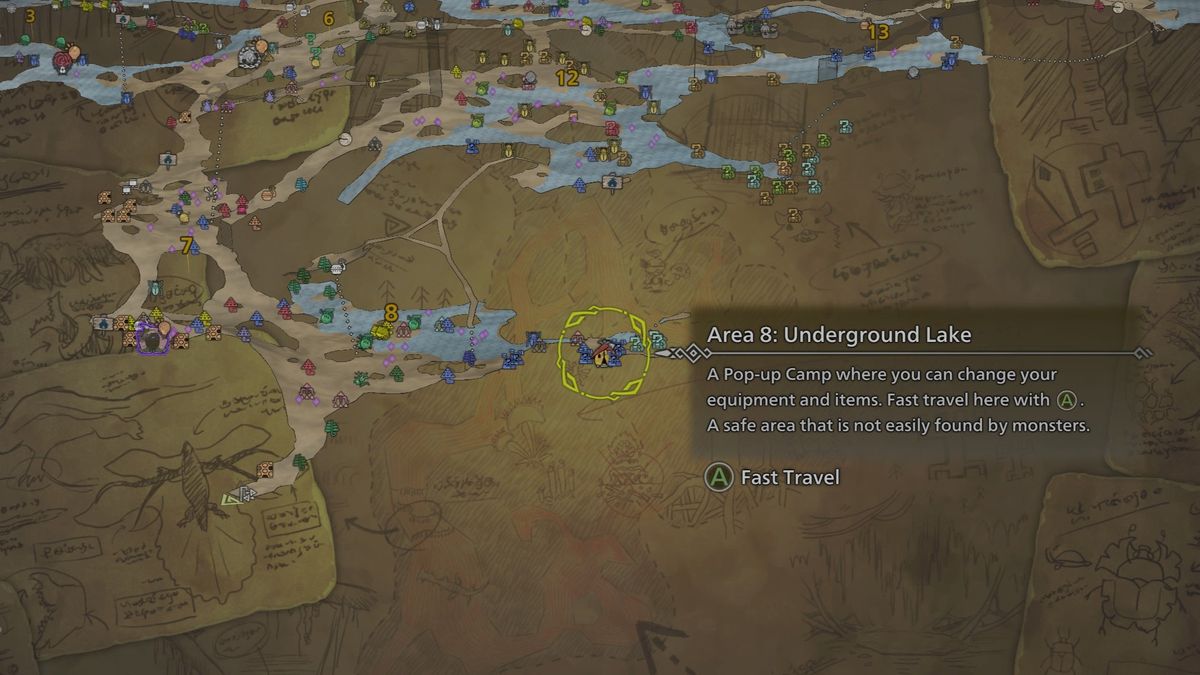 Где поймать Великого Эскунайта в Monster Hunter Wilds