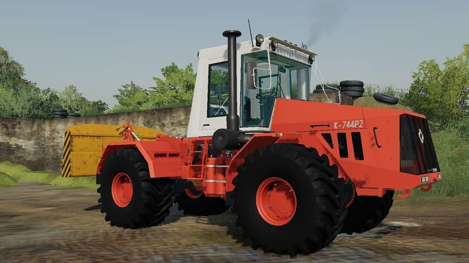 Скачать Farming Simulator 19 "Кировец K-744 R2 v 1.0 " - Транспорт