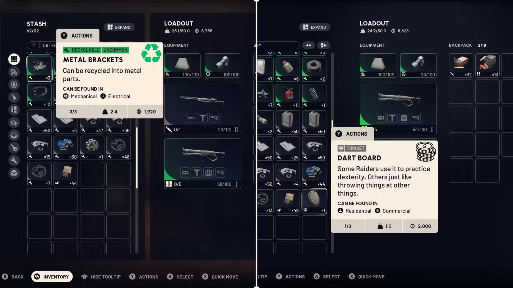 Продажа и переработка предметов в ARC Raiders