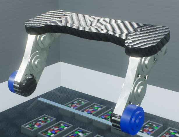 (Был разработан специально для расширителя кузова "Boss", но спойлер можно устанавливать и без этого расширителя кузова. Без дополнительных деталей не устанавливается на задние крылья "LM")