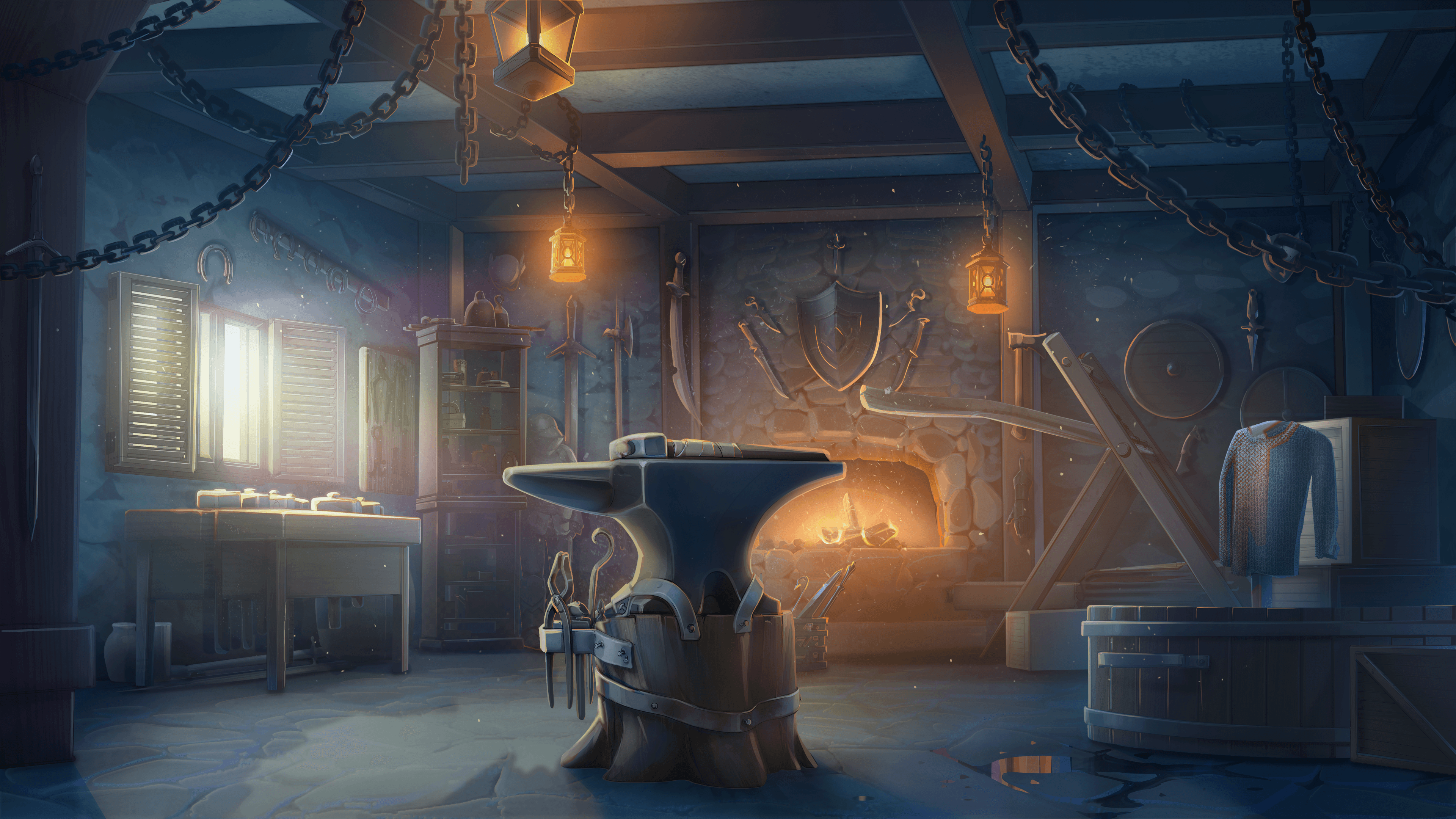 В кузнице Каннингема возникла тревожная ситуация: кузнец отправил деньги арендодателю, но письмо… бесследно исчезло. Кажется, тебе придётся разбираться, куда всё пропало и почему.