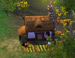 Крестьянская хижина