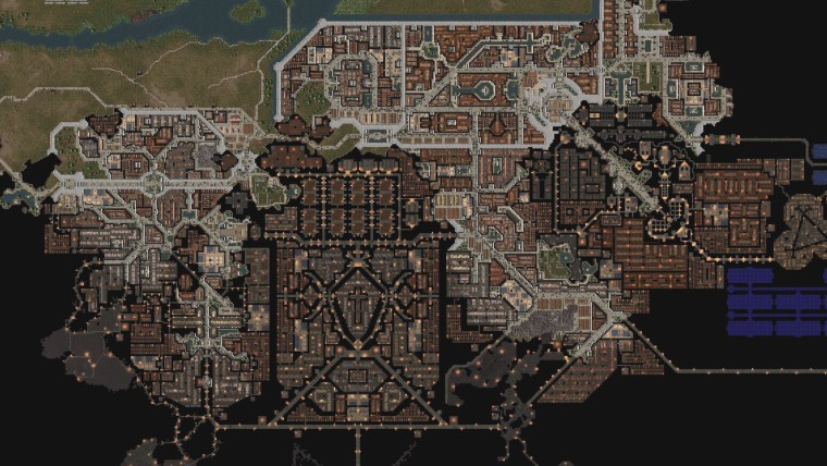 Город на 9 тысяч душ с высоты... С приличной высоты