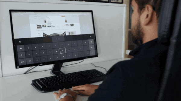 Нельзя не упомянуть ещё и то, что Tobii 4C официально поддерживается десятой виндой, что позволяет набирать текст, переключать окна, скролить и совершать прочие привычные действия взглядом 