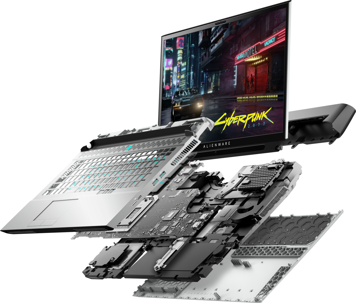 Alienware Area 51m R2 - огромный геймерский ноутбук с настольными процессорами Intel и массой более 4 кг