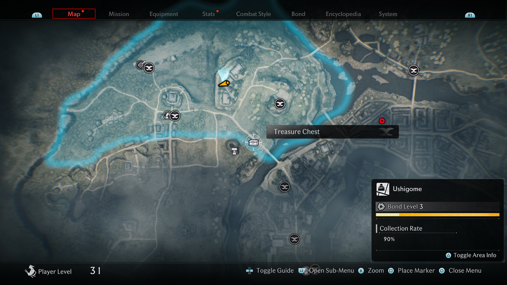 Тайники в Rise of the Ronin: все сундуки с сокровищами в Эдо