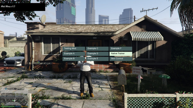 Скачать Grand Theft Auto 5 "Mod Menu ВЕРСИЯ: 1.0" - Геймплей