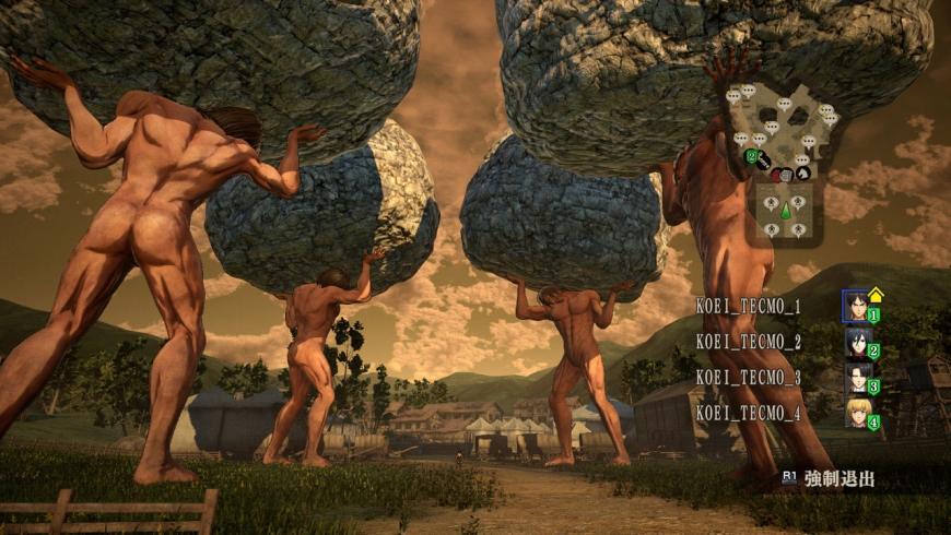 Скриншоты для Attack on Titan