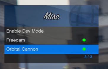 Grand Theft Auto 5 (GTA V): Cheat (Mod Menu H4X V1) [1.42]