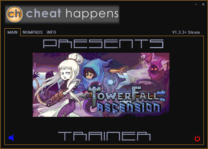 TowerFall Ascension: Trainer (+1: God Mode) [1.3.3: Steam] {elDDS}