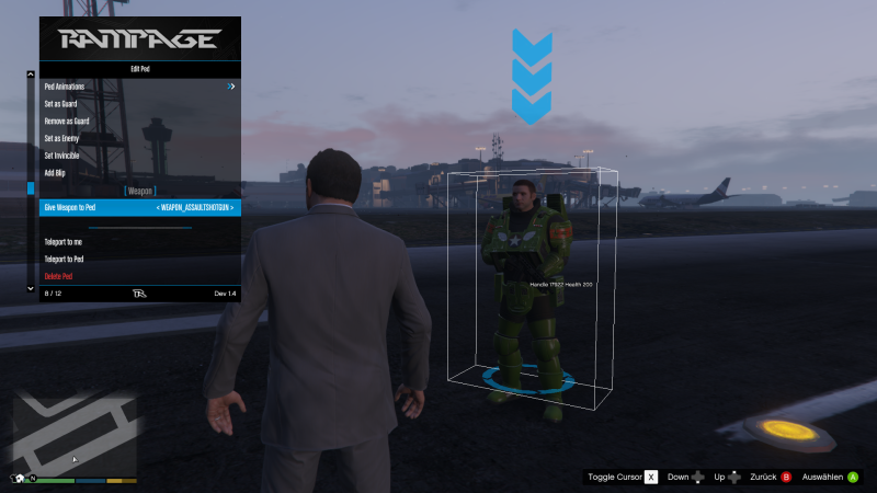 Grand Theft Auto 5 (GTA V): Cheat (Rampage Trainer 1.1.7)