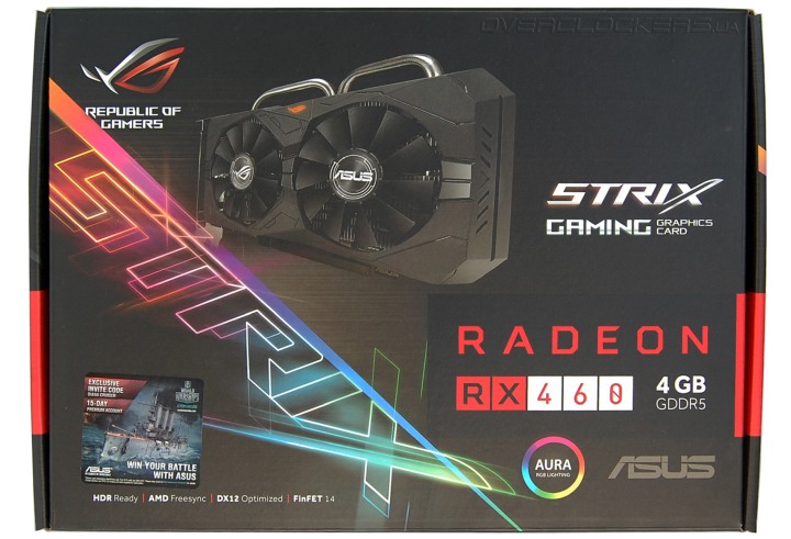 ASUS ROG STRIX-RX460-O4G-GAMING