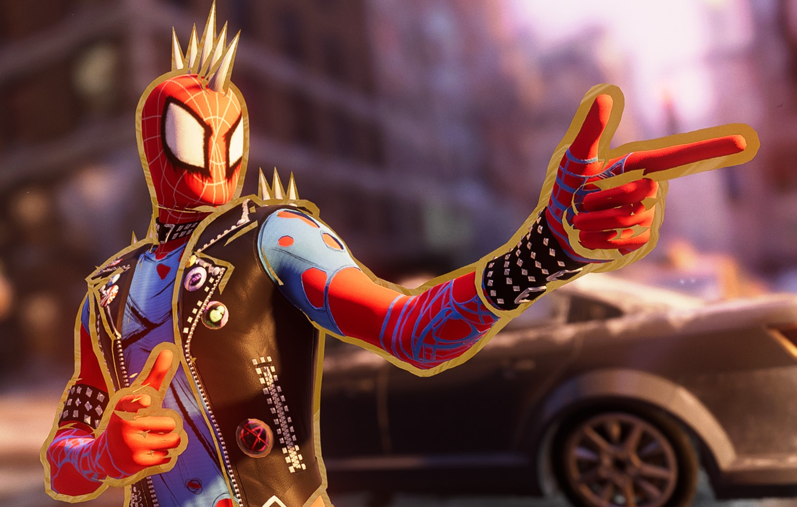 Скачать Marvel's Spider-Man: Miles Morales "Паук-панк" - Скины
