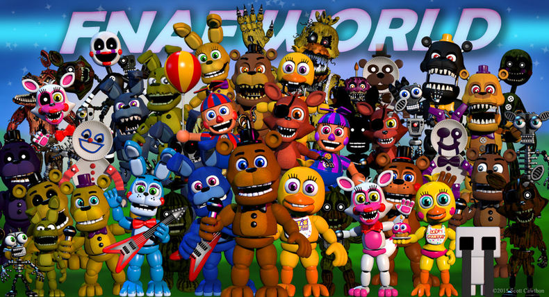 Five Nights At Freddy's World уже доступна в Steam
