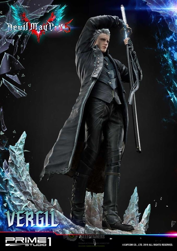 Анонсирована фигурка Вергилия из Devil May Cry 5
